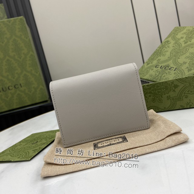Gucci專櫃古馳最新款Marmont系列卡包零錢包卡夾 jh2290型號：790055
